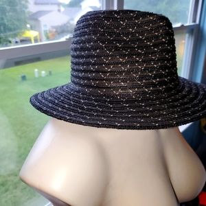 Kangol Straw Hat black Medium